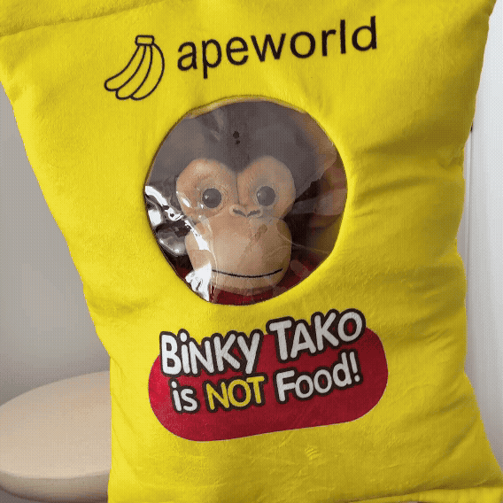 BINKY TAKO™ 2-IN-1 HEATABLE WEIGHTED STUFFED ANIMAL + PILLOW